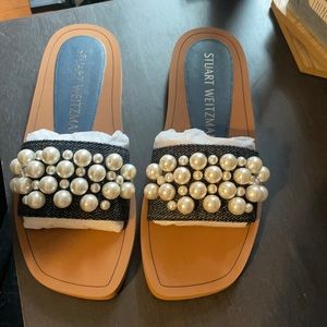 Stuart Weitzman Goldie Slide Size 8.5